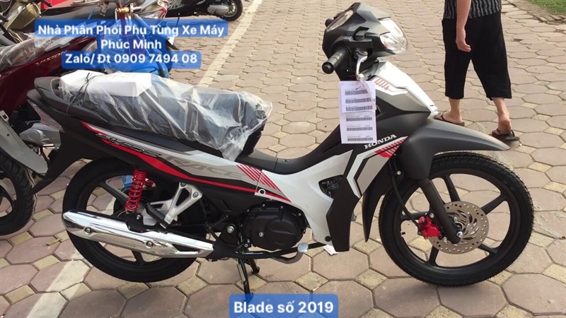 Dàn Áo Honda Blade Số Đời 2019